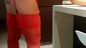 Very Sexy Lingerie for Fingering My Wet Pussy for Cuckold Hubby