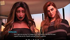 Check out this cute curvy girl in 3D