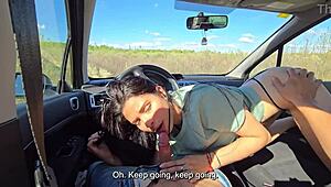 Hey, my neighbor wants to cheat, so we hooked up in public!