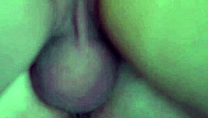 Bold male performs sloppy ass to mouth fuck on his beautiful MILF in lingerie.