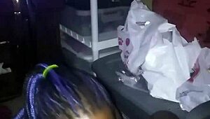 Big Booty SBBW Takes on Massive Black Cock with Sloppy Deepthroat