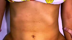 The stepfather and best friend shared a mischievous laugh in the kitchen and ended up kissing.