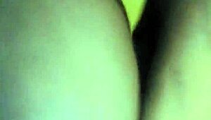 naughty ebony lets a stranger fill her tight pussy with cum