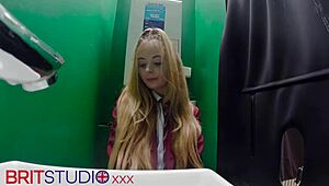 hey, this gloryhole teen 18+ student sucks cock so sexy, cumming in mouth for liquid lunch