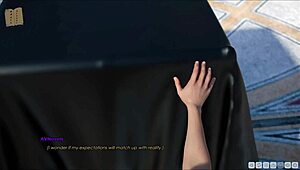 3D porn video with a curvy girl in a cute outfit