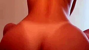 Amateur Girlfriend in Gray Beanie Gets Fucked by Roommate with Huge Cock and Spreading Legs