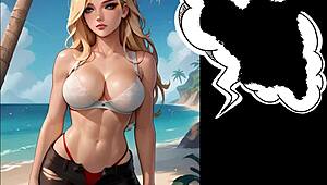 Animated Comic Girl Lost In Jungle Gangbang