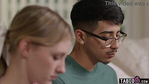 Hell Yeah! Shy Virgin Bangs Hot Cheerleader Melody Marks!