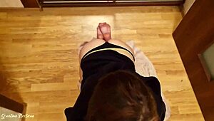 Hot stranger in hood gave blowjob with thong tattoo cum in mouth amateurs bra neighbors cock european homemade long hair