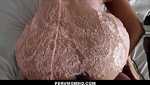 blind latina stepmom with huge tits tricked into family banging by stepson pov