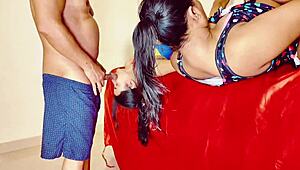 उत्तारन20 - स्टीमिंग देसी थ्रीसम विथ इंकड ब्यूनेट देवोरिंग पसी