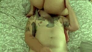 Wifebucket's homemade video shows chubby redhead girlfriend getting blowjob and pussy eaten in 69