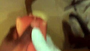 I feel so submissive deep throating in stockings until it gets nasty