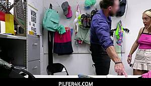 Pilfer4k: Rich Bbw Teen Mimi Monet Caught Stealing Clothing And Faces Deep Trouble