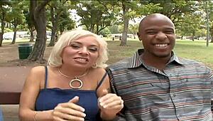 Lennox Craves More Than Husband's Cock in Lingerie