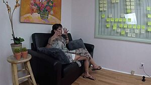 Nataly Dewalt feels intense emotions during deepthroat casting interview