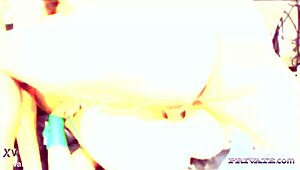 Lexi Love Blonde Model Masturbates During Interracial Anal