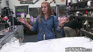 Big Booty Babe Deals with Pawnbroker
