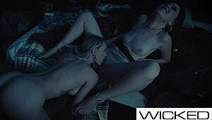 Beautiful Emma Hix Stalks Redhead to Eat Her Pussy Out