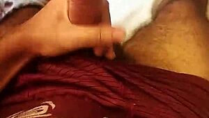 Skinny Young Girl Moans While Jerking Off Big Cock Solo. Homemade Fun.