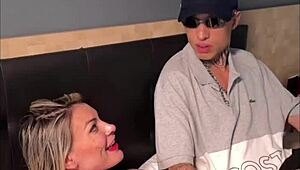 I felt overwhelming orgasms in this amateur threesome with hot Brazilian sex