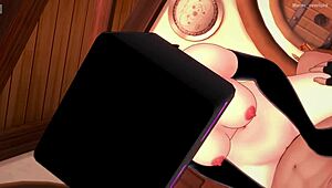 I’m obsessed with this hentai 3D Minecraft cumshot scene