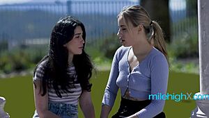 Forget nature, let’s dive into each other’s backdoors with wild outdoor fun! 🍑