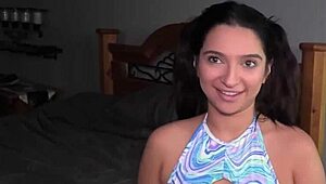 Older Seth Brogan fucks babysitter Kiana Kumani for raise!