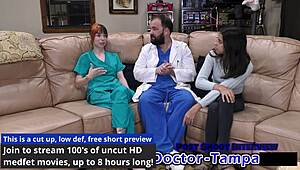i'm nervous for my 1st gyno exam with dr tampa and ditria roses in roleplay pov backstage