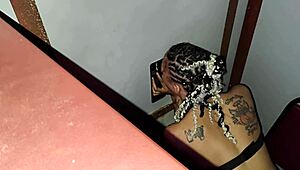 First time exploring a new experience at the glory hole.