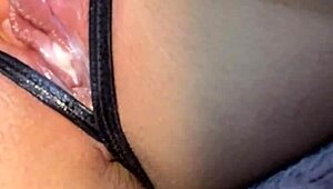 Petite girl cleans then plays with dildo in pov, giving jerk off instructions and showing pussy fun