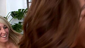 Girlfriends Get Wet and Wild with Dripping Pussy Licking Action