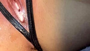 Petite girl cleans then plays with dildo in pov, giving jerk off instructions and showing pussy fun