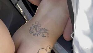 Slim Trashy Hooker Fucked Hard in Public with Reluctant Facial