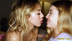 european lesbians eat shaved pussy with dildos