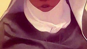 Nun Hazelnut spices up this Halloween night.