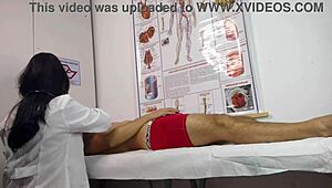 Nurse Handles First Patient's Hard Erection with Raw Skill