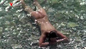 Beach Slut Wife Sucks and Fucks in Public