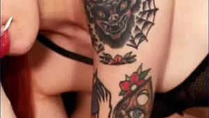 redhead victoria edged by classmate in teasing lingerie session