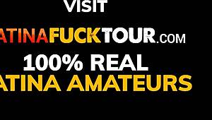 Tight Colombian teen experiences POV with mature partner