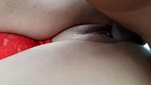 Neighbor begs for help with her dripping wet pussy