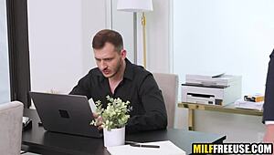 Three personal assistants turned into toys by bosses in wild office group action