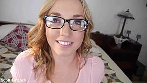 Zoe Parker, you're so cute at 19 with that POV blowjob! 😍