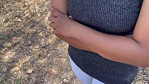 Indian Desi Beauty Drilled Hard in Jungle