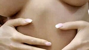 Monika Fox Poses Naked At Home, Smearing Cream On Her Body