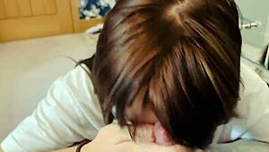 Best Deepthroat Ever with Cum Eating! Watch This Rough Domination Now!