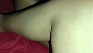 amateur 18-year-old step sis craves a hot night with me