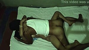 Indian College Couple Sex with Teasing Fat Pussy Lips Exposed