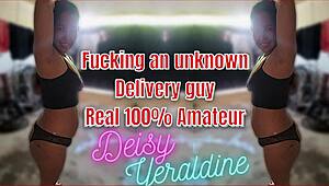 I caught her seducing and banging the delivery guy!