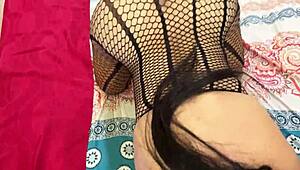 i found my perverted stepmother watching porn and fucked her hard until she swallowed my cum